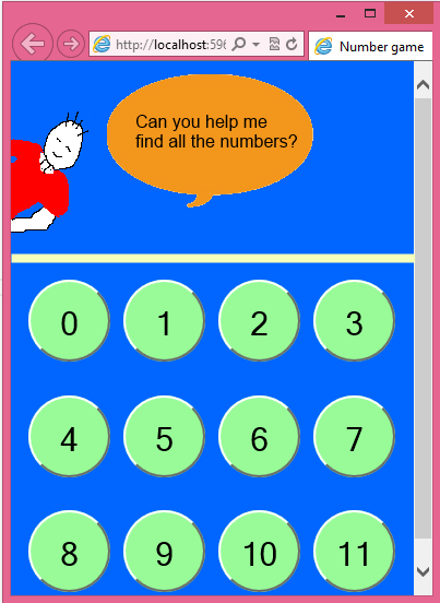 Image of the simple number game