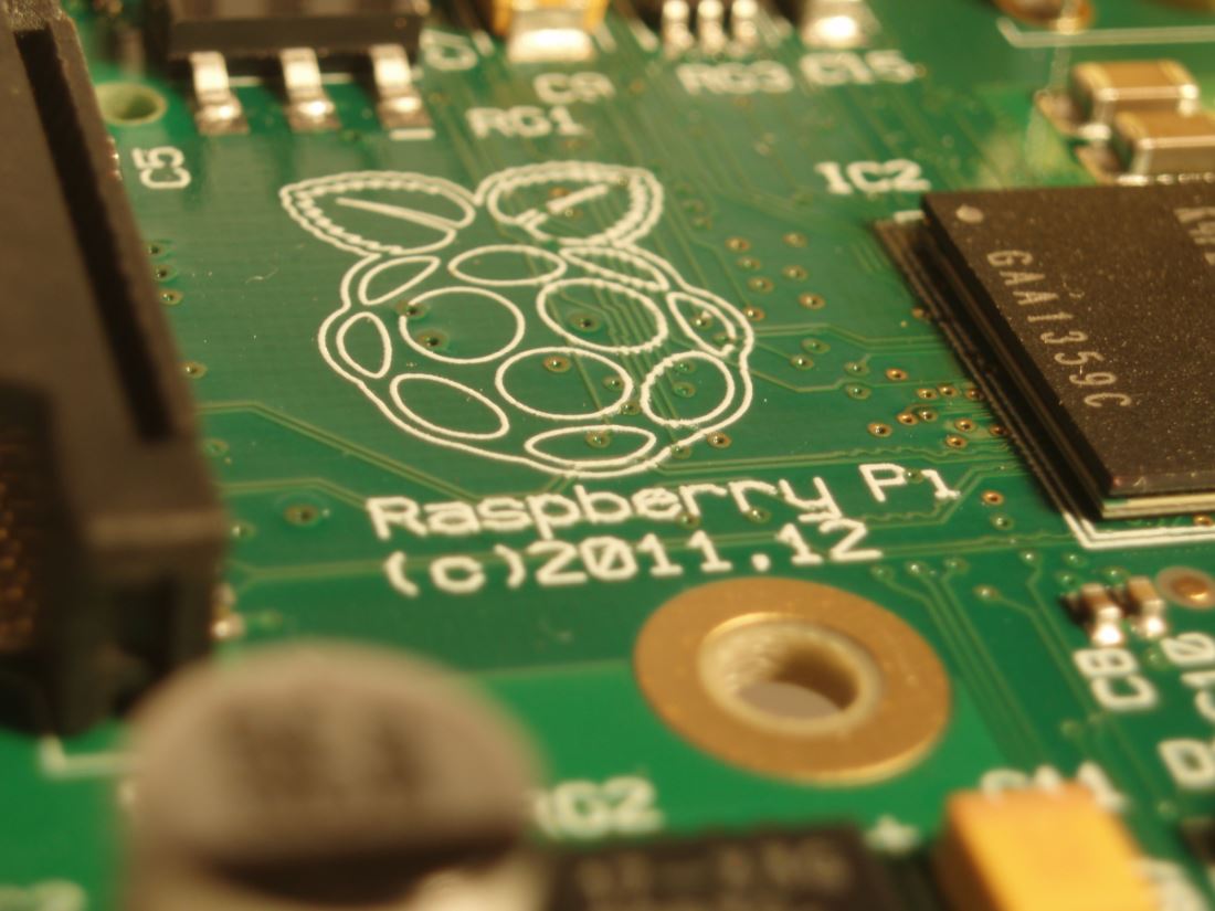 Raspberry Pi board logo
