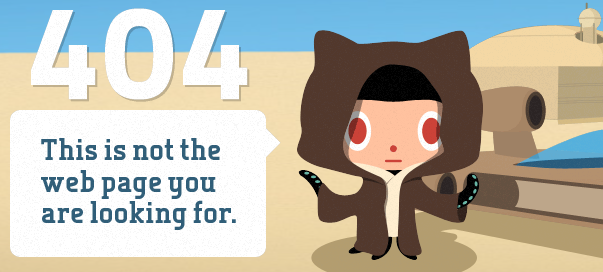 404 image from GitHub
